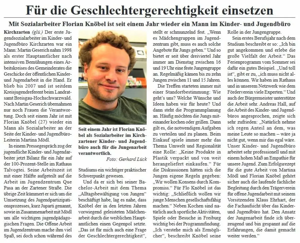 Artikel Florian Knbel