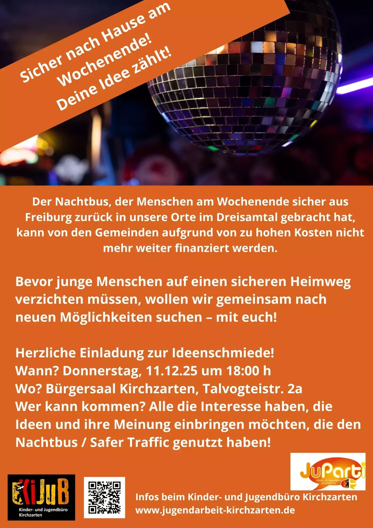 Nachtbus Alternative